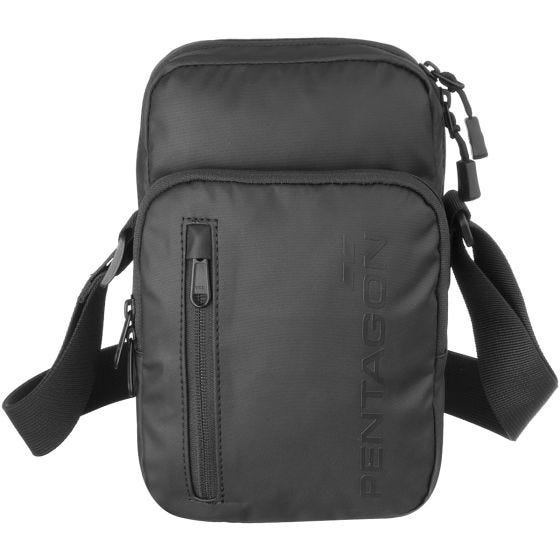 Pentagon Sac à bandoulière Kleos discret Stealth Black