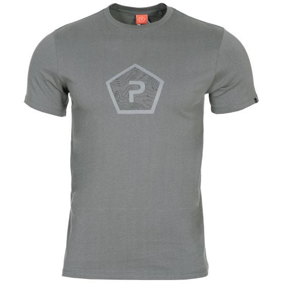 Pentagon T-shirt Ageron logo Pentagon Wolf Grey