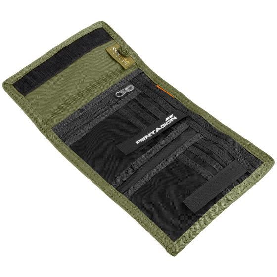 Pentagon Portefeuille Stater 2.0 vert olive