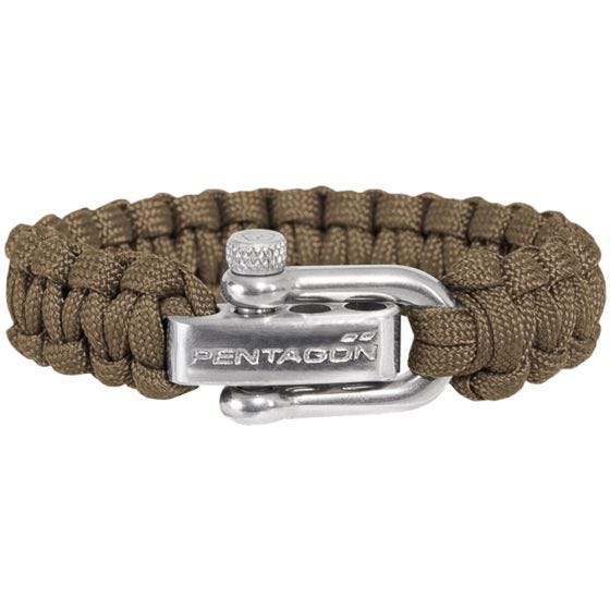 Pentagon Bracelet de survie Coyote