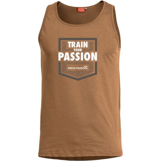 Pentagon Débardeur Astir motif Train Your Passion Coyote