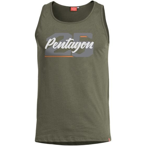 Pentagon Débardeur Astir motif vingt-cinq vert olive