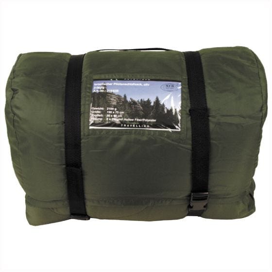 MFH Sac de couchage pilote israélien vert olive
