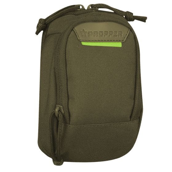 Propper Pochette pour accessoires électroniques deux compartiments MOLLE 7 x 4 vert olive