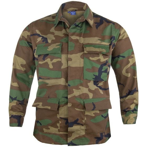 Propper Manteau BDU en polycoton sergé Woodland