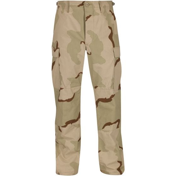Propper Pantalon BDU en coton Ripstop à braguette boutonnée Desert tricolore