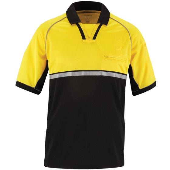Propper Polo pour homme Bike Patrol Traffic Yellow
