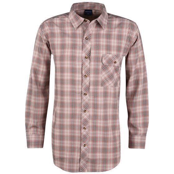 Propper Chemise Covert boutonnée à manches longues Plaid rouge