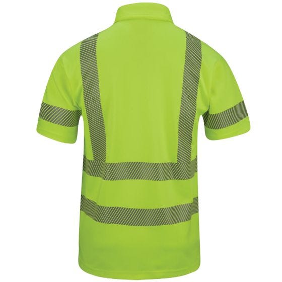 Propper Polo pour homme I.C.E. ANSI II à manches courtes Hi-Viz Yellow