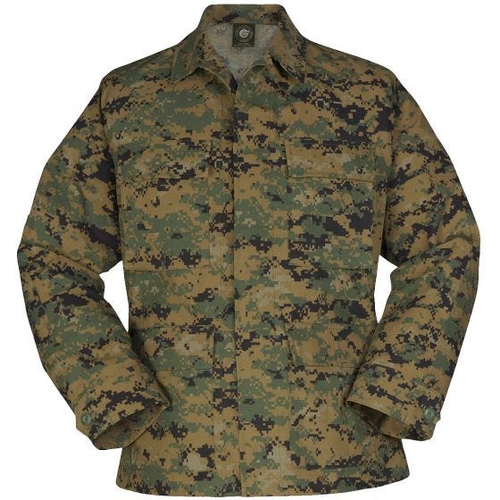 Propper Manteau BDU en polycoton Ripstop Digital Woodland