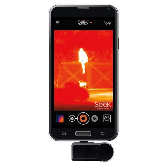 Seek Caméra thermique compacte pour Android noire
