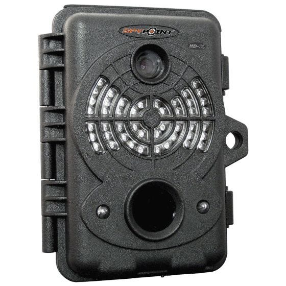 SpyPoint Caméra de surveillance infrarouge HD-10 noire