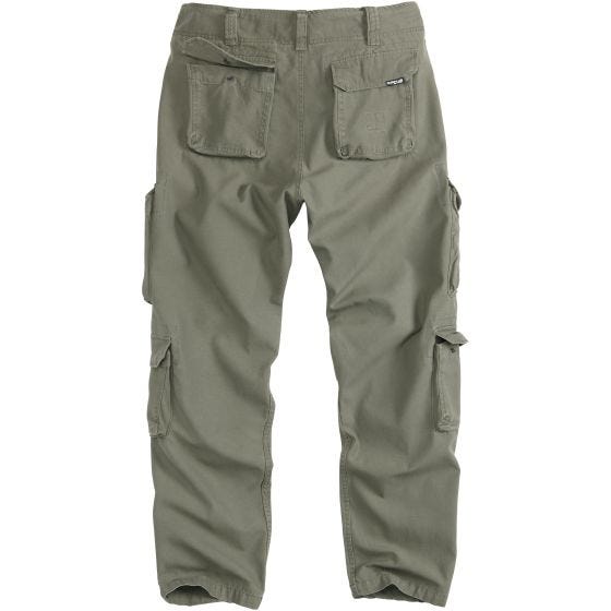 Surplus Pantalon Airbone Slimmy vert olive délavé
