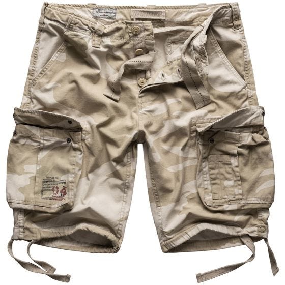 Surplus Short délavé Airborne Vintage Desert Storm