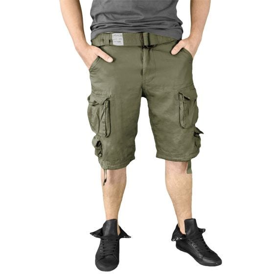 Surplus Short Division vert olive