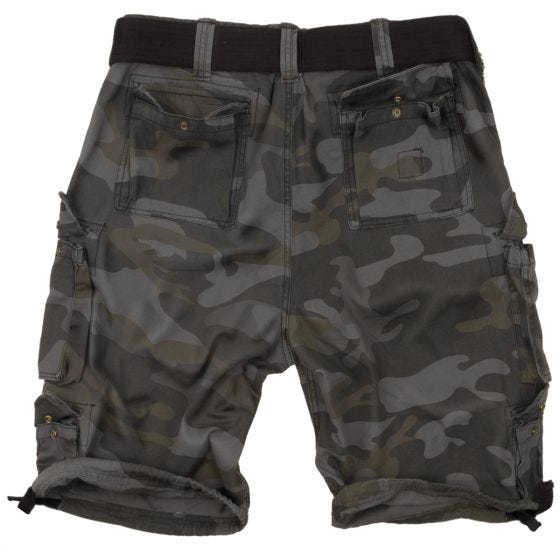 Surplus Short Division Black Camo