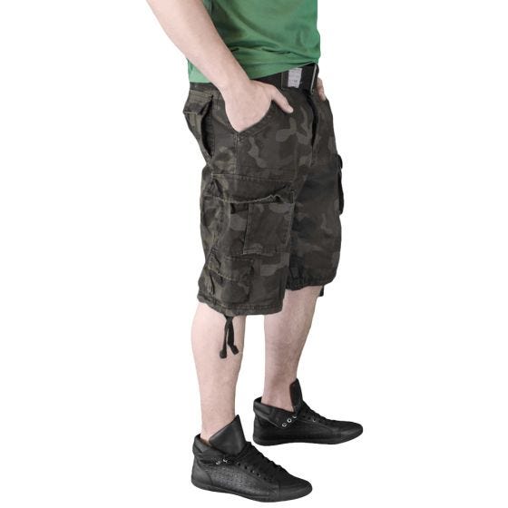 Surplus Short Division Black Camo