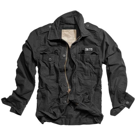 Surplus Veste Heritage Vintage noire