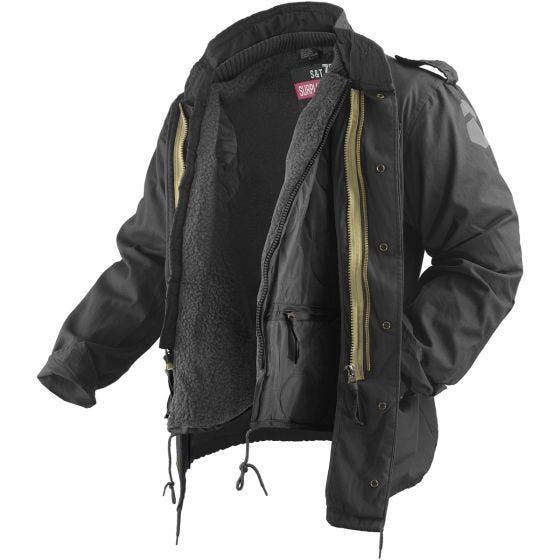 Surplus Veste M65 Regiment noire