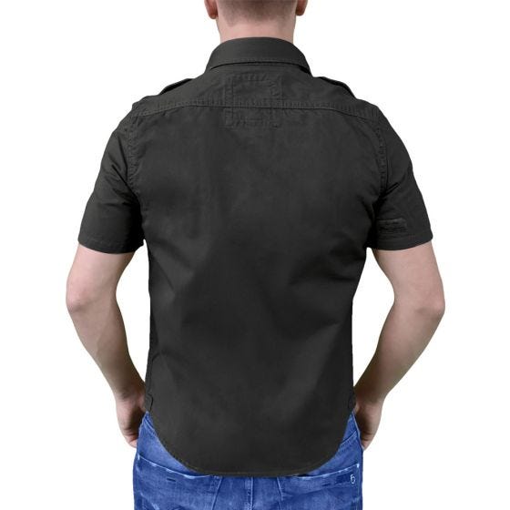 Surplus Chemise à manches courtes Raw Vintage noire