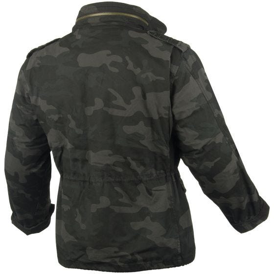 Surplus Veste M65 Regiment Black Camo