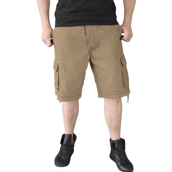 Surplus Short délavé Vintage beige