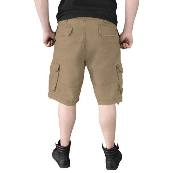 Surplus Short délavé Vintage beige