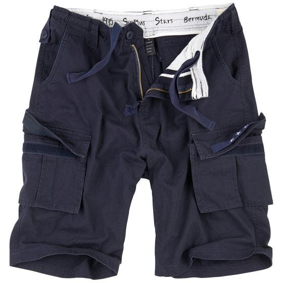 Surplus Bermuda Stars bleu foncé