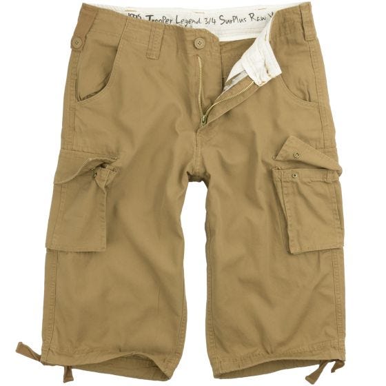 Surplus Short 3/4 Trooper Legend beige délavé