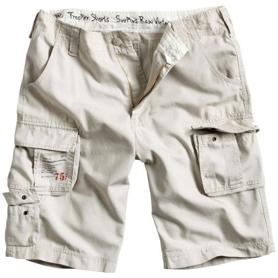 Surplus Short Trooper Off-White