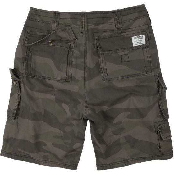 Surplus Short Trooper Black Camo