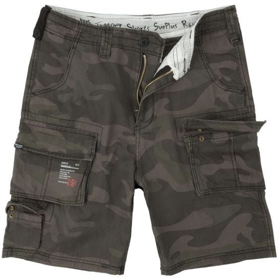 Surplus Short Trooper Black Camo