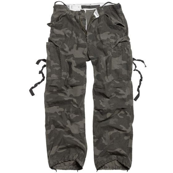 Surplus Pantalon treillis Vintage Black Camo