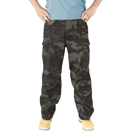 Surplus Pantalon treillis Vintage Black Camo
