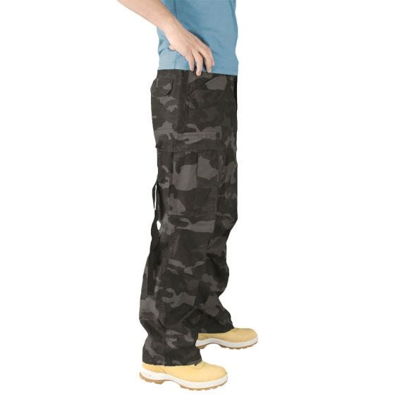 Surplus Pantalon treillis Vintage Black Camo