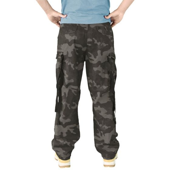 Surplus Pantalon treillis Vintage Black Camo