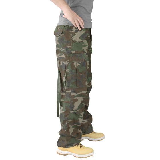 Surplus Pantalon treillis Vintage Woodland