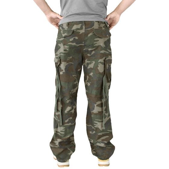 Surplus Pantalon treillis Vintage Woodland