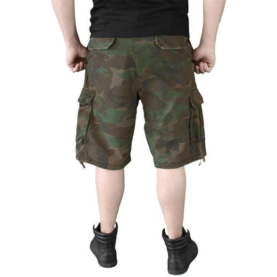 Surplus Short délavé Vintage Woodland