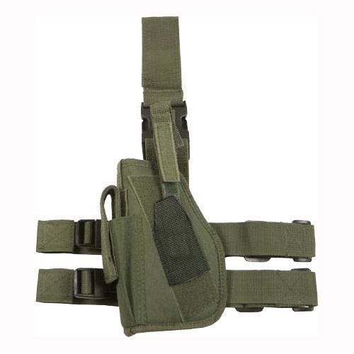 MFH Holster de cuisse gauche vert olive