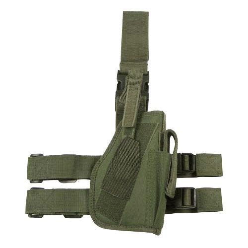 MFH Holster de cuisse droite vert olive