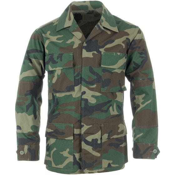 Teesar Chemise BDU en Ripstop Woodland