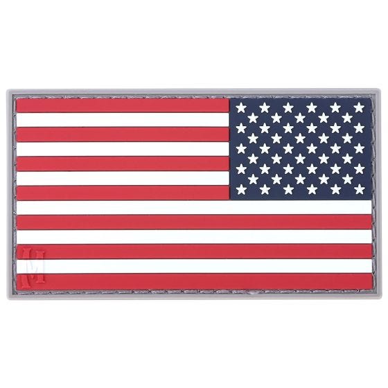 Maxpedition Écusson drapeau des États-Unis inversé petite taille (couleur)