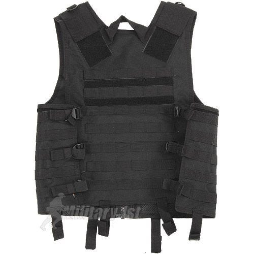 MFH Gilet léger MOLLE noir