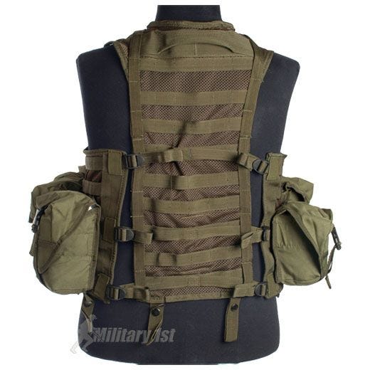 Mil-Tec Gilet tactique Modular System vert olive