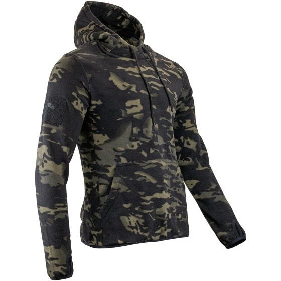 Viper Sweatshirt à capuche Tactical en polaire V-Cam Black