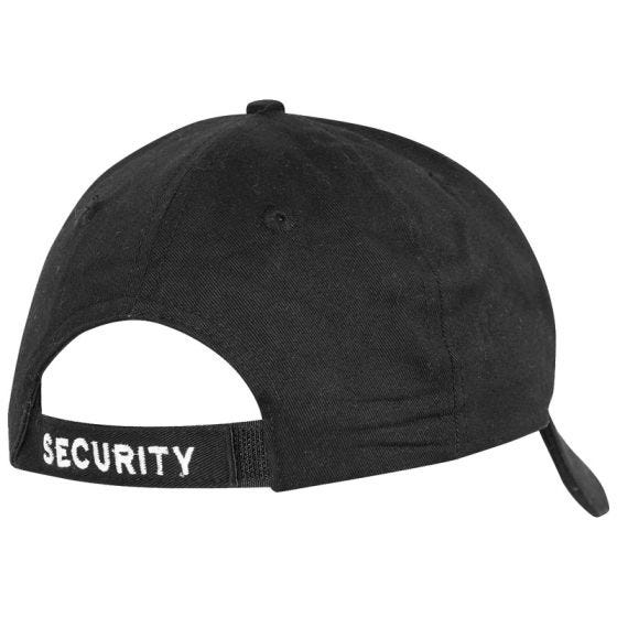 Viper Casquette avec inscription Security noire