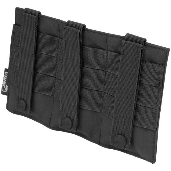 Viper Plaque pour trois chargeurs noire