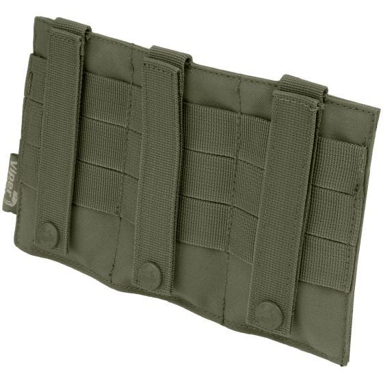 Viper Plaque pour trois chargeurs verte
