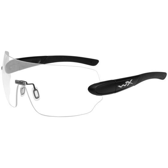 Wiley X Lunettes WX Detection verres transparents + jaunes + oranges + violets + couleur cuivre/monture noire mate